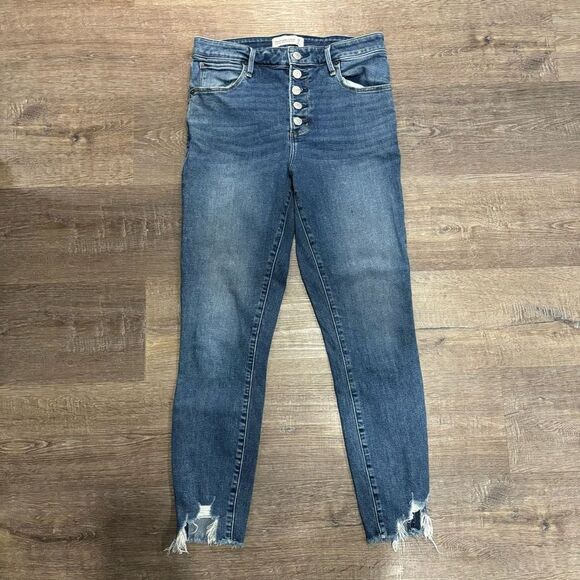 Abercrombie & Fitch The Super Skinny High Rise Ankle Jean Size 6/28​ - Picture 1 of 6